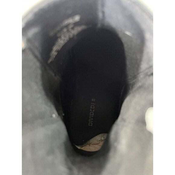 Divided H&M Black combat boot size 7 - Picture 9 of 11